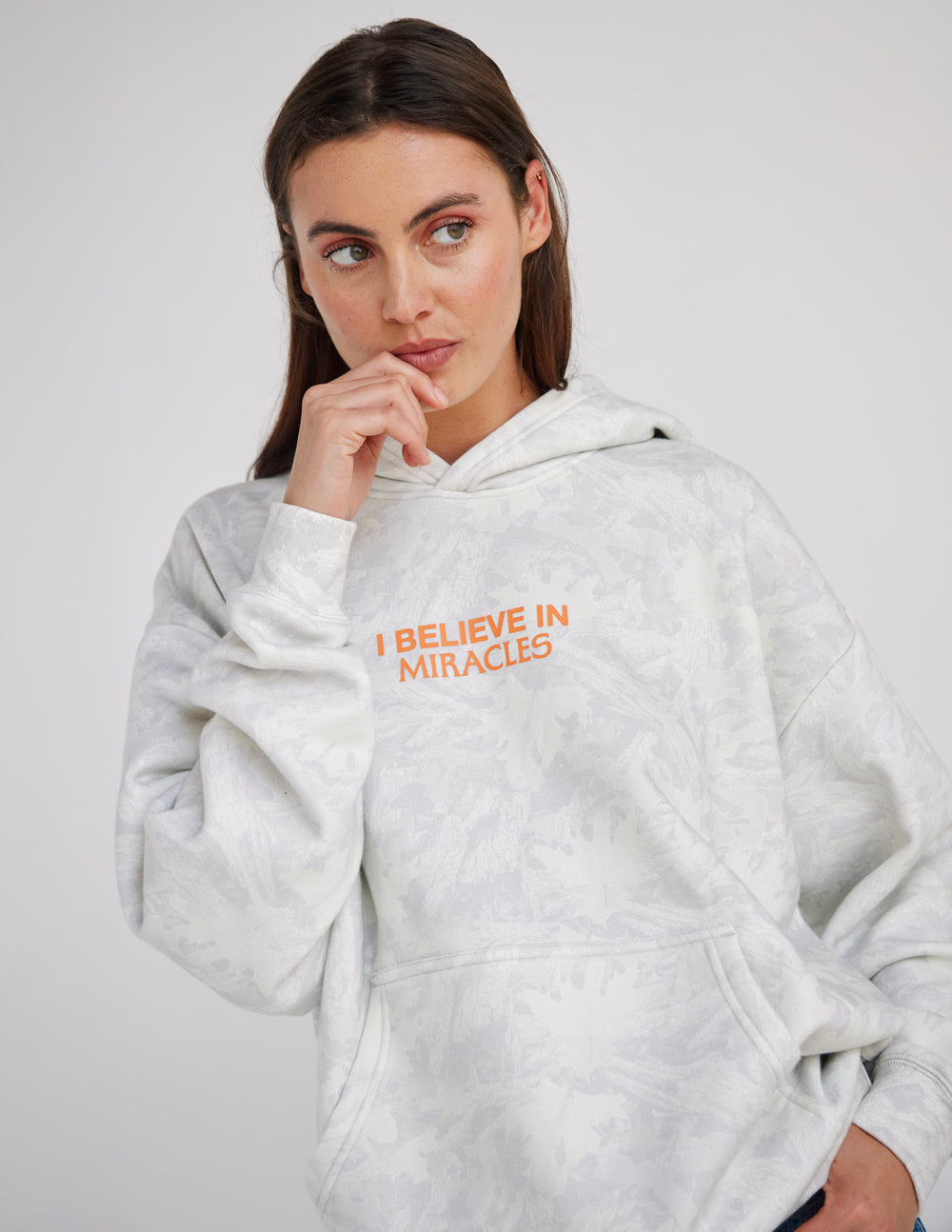 Elevated Faith I Believe in Miracles Camo Unisex Hoodie - AVBL MRKT (1)