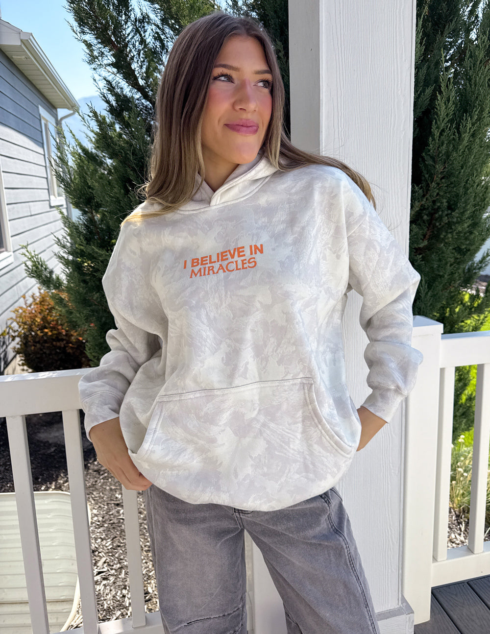 Elevated Faith I Believe in Miracles Camo Unisex Hoodie - AVBL MRKT (8)