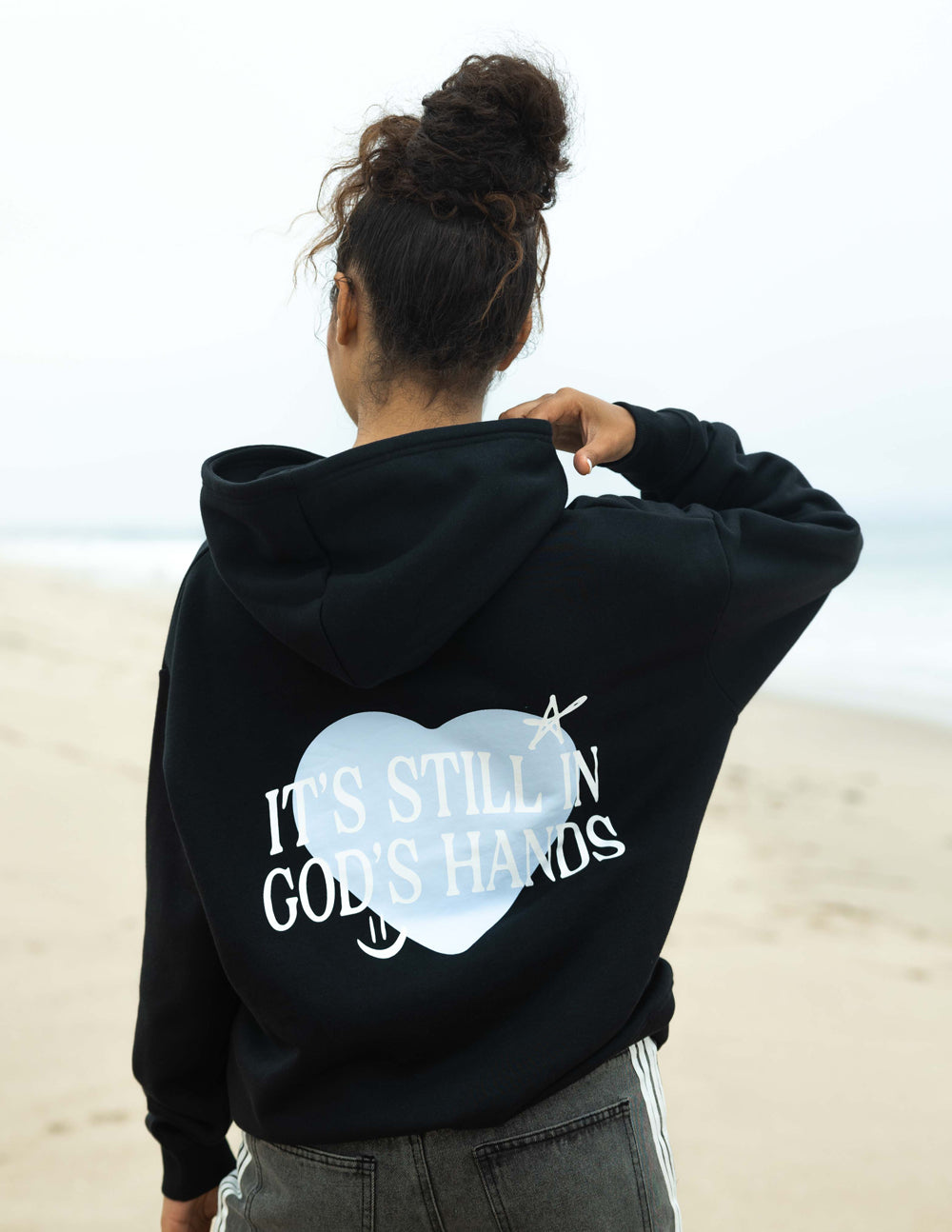 Elevated Faith In God's Hands Unisex Hoodie - AVBL MRKT (2)