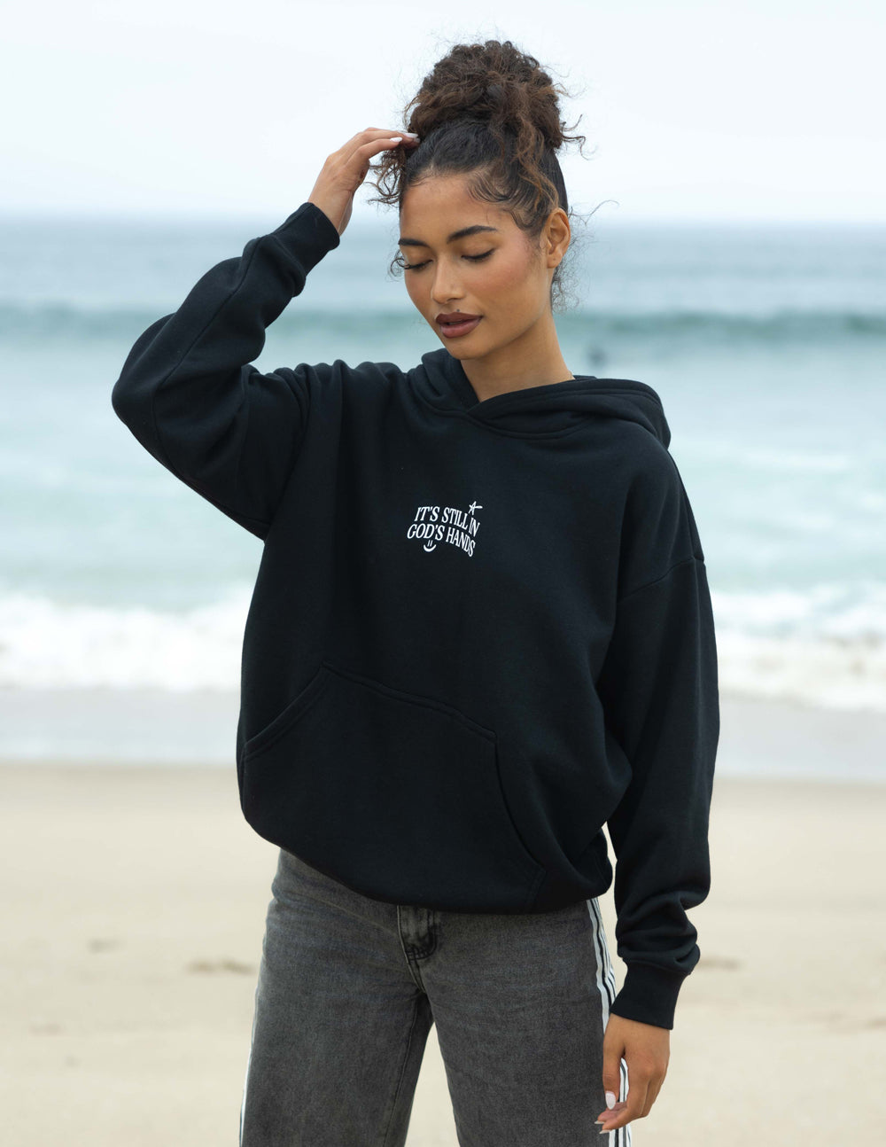 Elevated Faith In God's Hands Unisex Hoodie - AVBL MRKT (4)