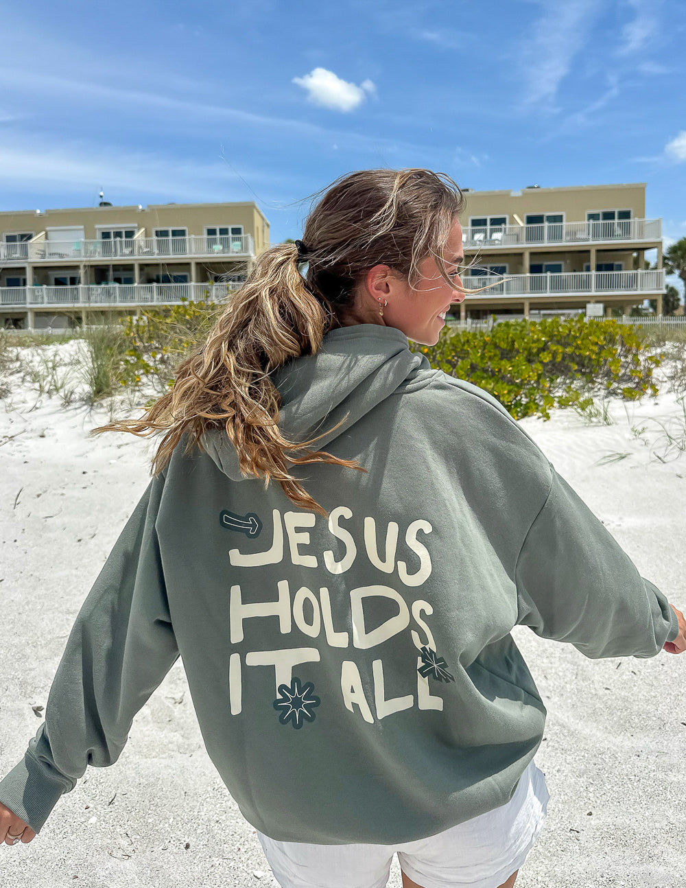 Elevated Faith Jesus Holds It All Unisex Hoodie - AVBL MRKT (1)