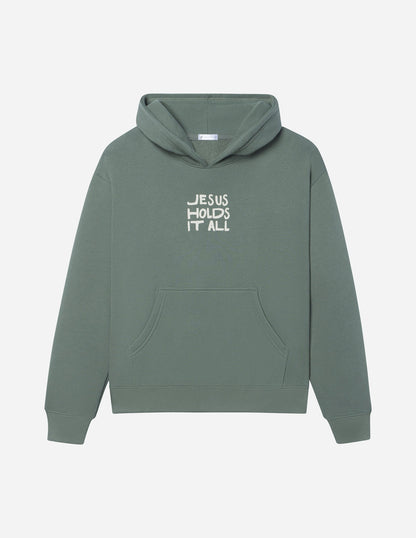 Elevated Faith Jesus Holds It All Unisex Hoodie - AVBL MRKT (12)