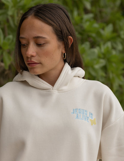 Elevated Faith Jesus Is Alive Unisex Hoodie - AVBL MRKT (2)