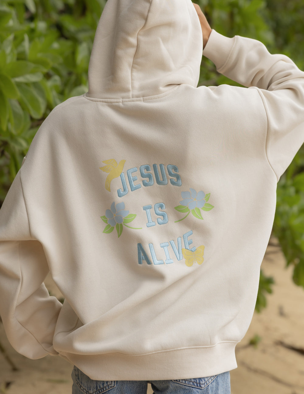 Elevated Faith Jesus Is Alive Unisex Hoodie - AVBL MRKT (5)