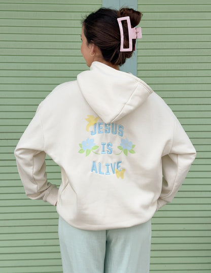 Elevated Faith Jesus Is Alive Unisex Hoodie - AVBL MRKT (7)