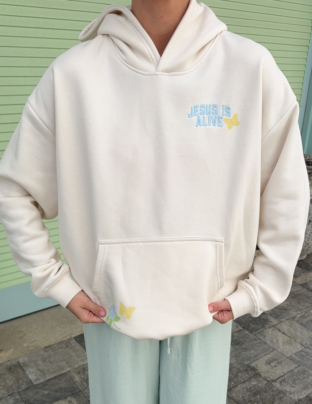 Elevated Faith Jesus Is Alive Unisex Hoodie - AVBL MRKT (8)