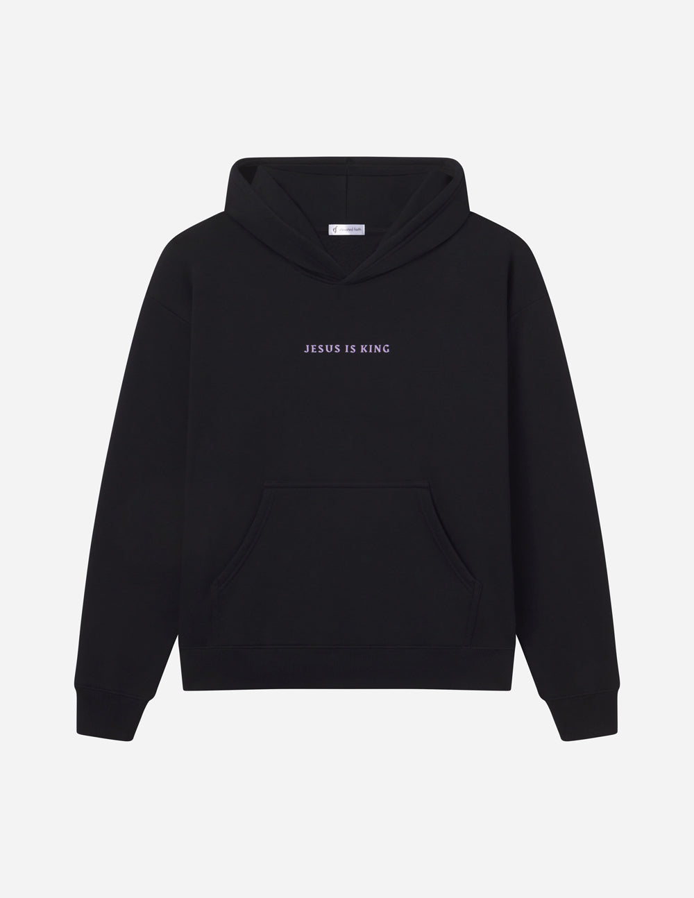 Elevated Faith Jesus Is King Black Unisex Hoodie - AVBL MRKT (8)