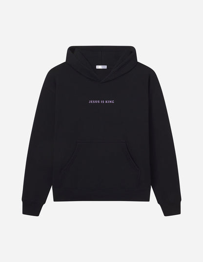 Elevated Faith Jesus Is King Black Unisex Hoodie - AVBL MRKT (8)