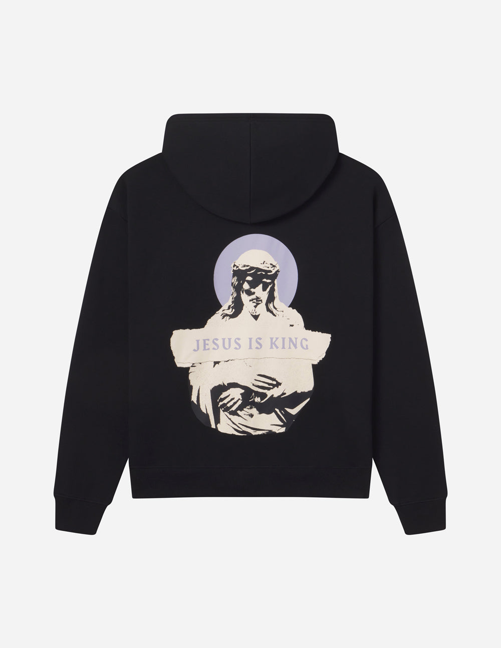 Elevated Faith Jesus Is King Black Unisex Hoodie - AVBL MRKT (9)