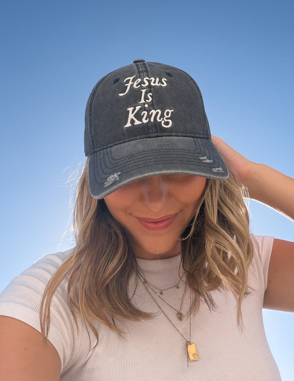 Elevated Faith Jesus Is King Hat - AVBL MRKT (2)