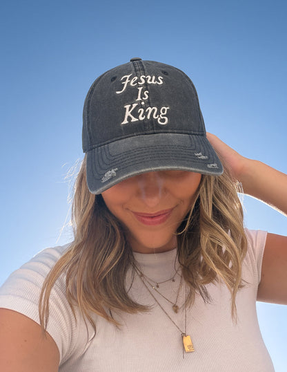 Elevated Faith Jesus Is King Hat - AVBL MRKT (2)