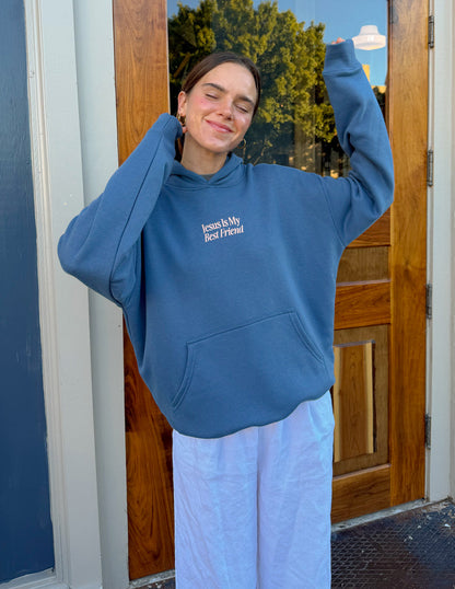 Elevated Faith Jesus Is My Best Friend Unisex Hoodie - AVBL MRKT (6)