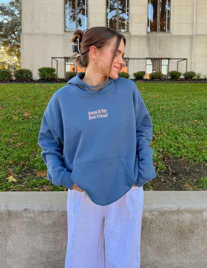 Elevated Faith Jesus Is My Best Friend Unisex Hoodie - AVBL MRKT (8)