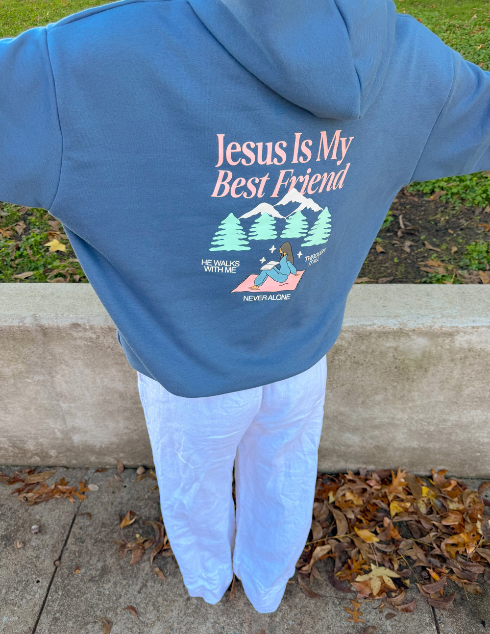Elevated Faith Jesus Is My Best Friend Unisex Hoodie - AVBL MRKT (9)