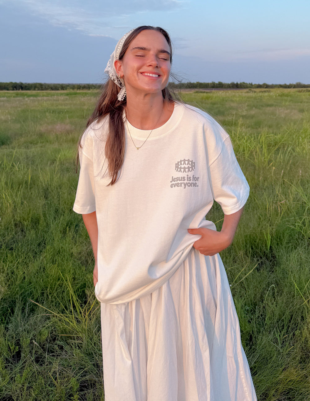Elevated Faith Jesus Is for Everyone Heavyweight Tee - AVBL MRKT (7)