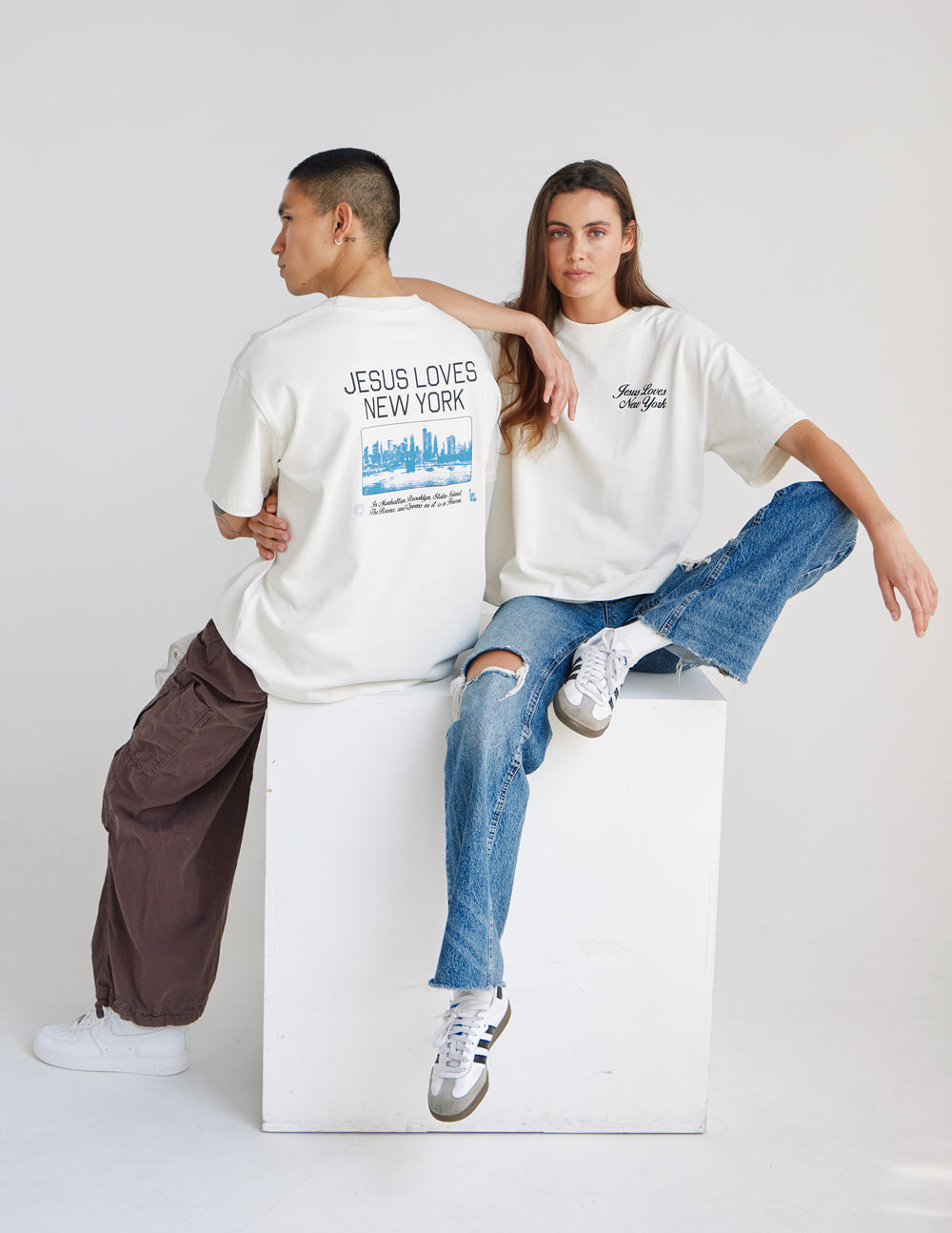 Elevated Faith Jesus Loves New York Heavyweight Tee - AVBL MRKT (2)