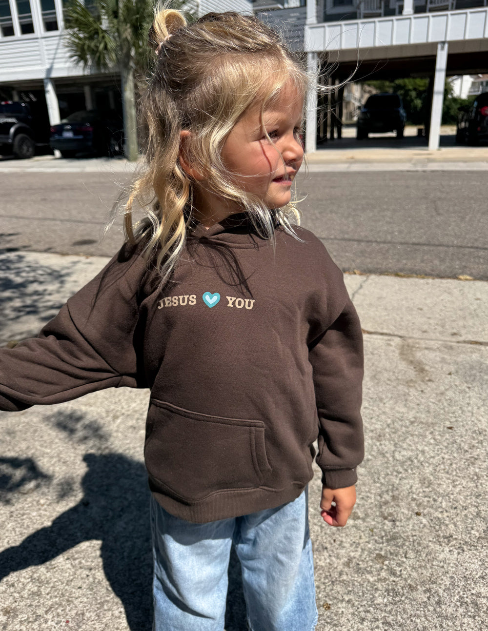 Elevated Faith Jesus Loves You Kids Hoodie - AVBL MRKT (10)