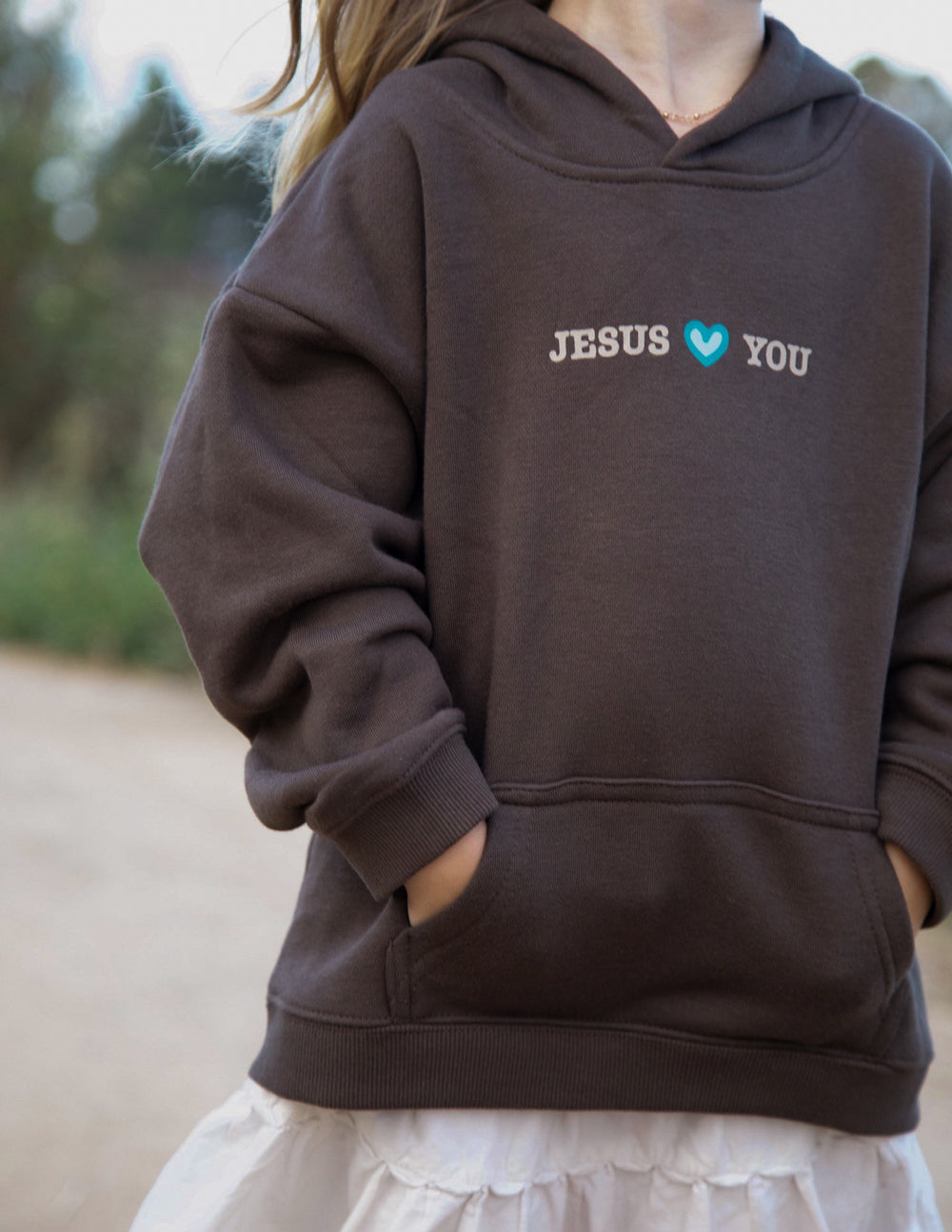 Elevated Faith Jesus Loves You Kids Hoodie - AVBL MRKT (2)