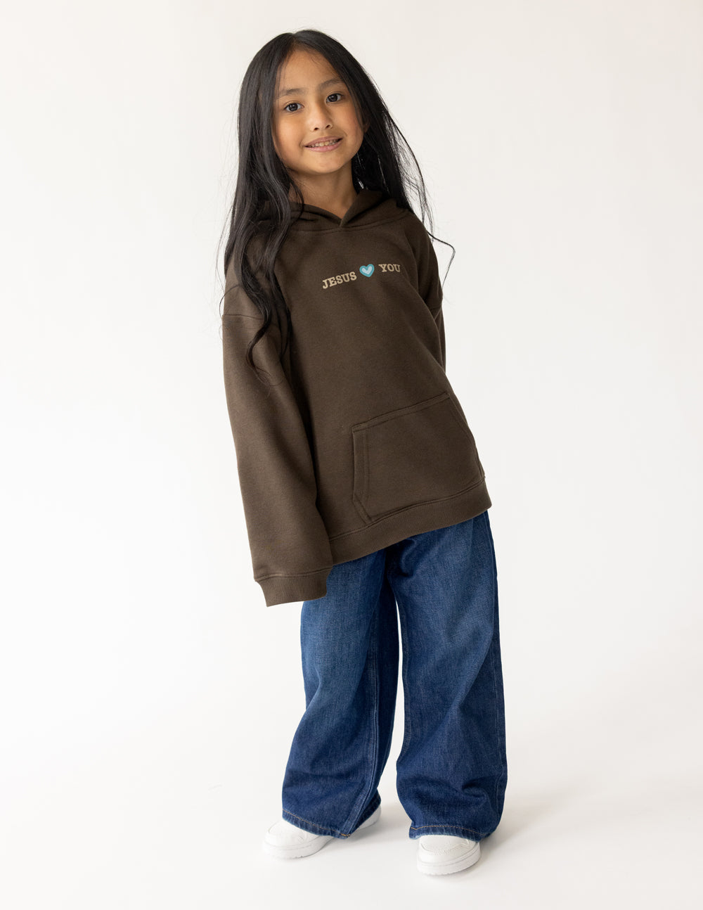 Elevated Faith Jesus Loves You Kids Hoodie - AVBL MRKT (6)