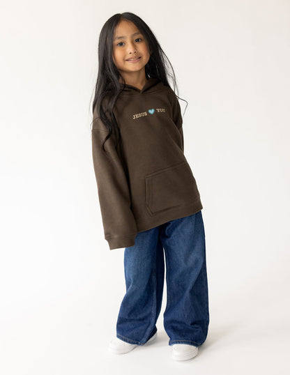 Elevated Faith Jesus Loves You Kids Hoodie - AVBL MRKT (6)