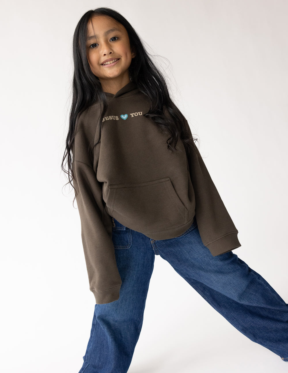 Elevated Faith Jesus Loves You Kids Hoodie - AVBL MRKT (8)