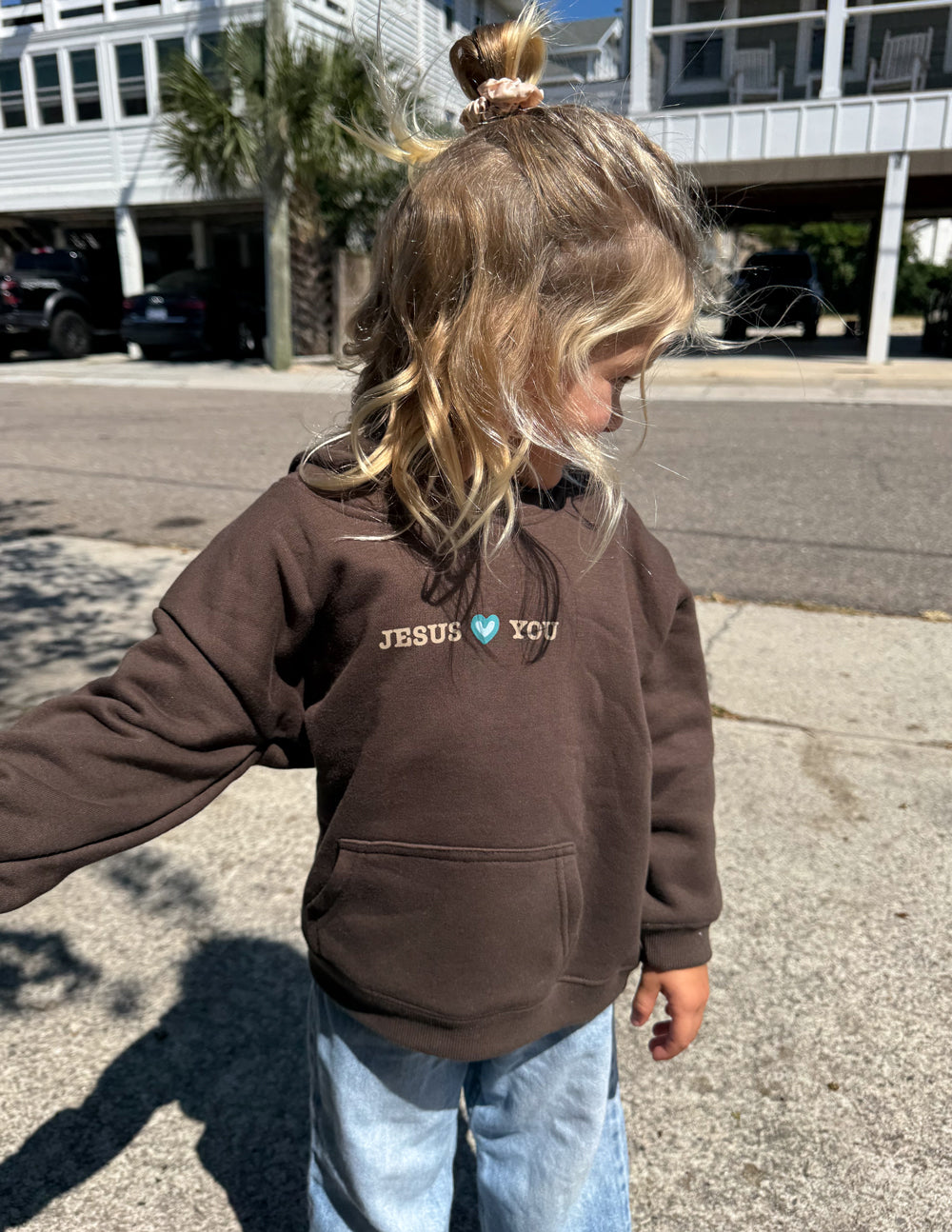 Elevated Faith Jesus Loves You Kids Hoodie - AVBL MRKT (9)