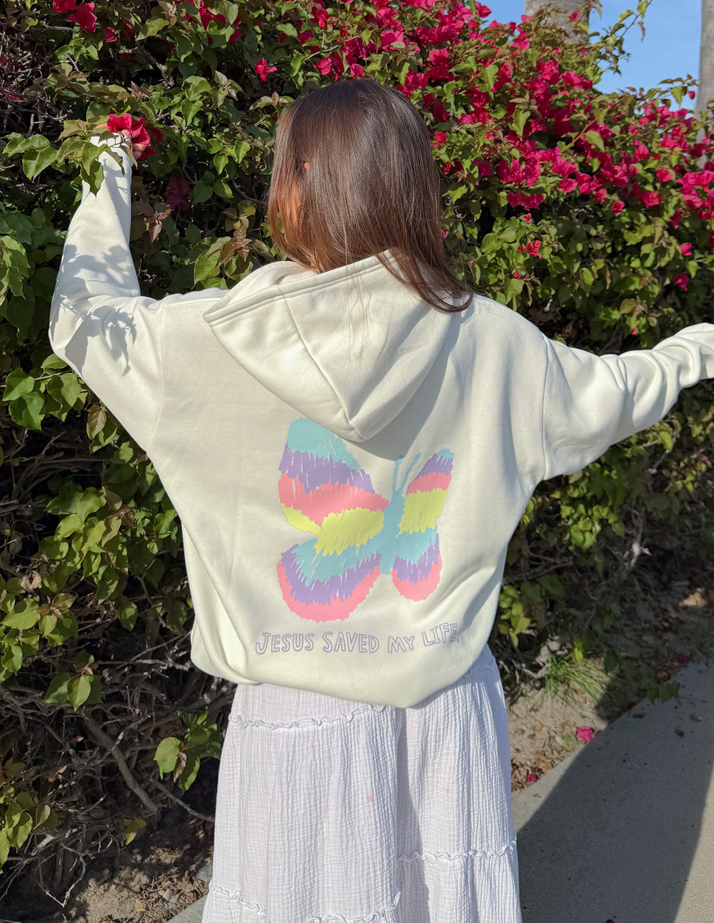 Elevated Faith Jesus Saved My Life Unisex Hoodie - AVBL MRKT (1)
