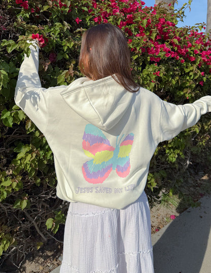 Elevated Faith Jesus Saved My Life Unisex Hoodie - AVBL MRKT (1)