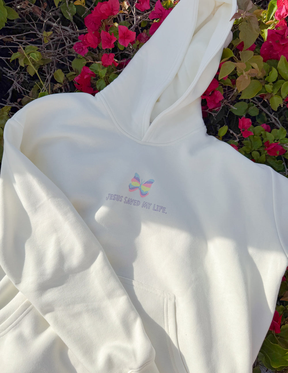 Elevated Faith Jesus Saved My Life Unisex Hoodie - AVBL MRKT (2)