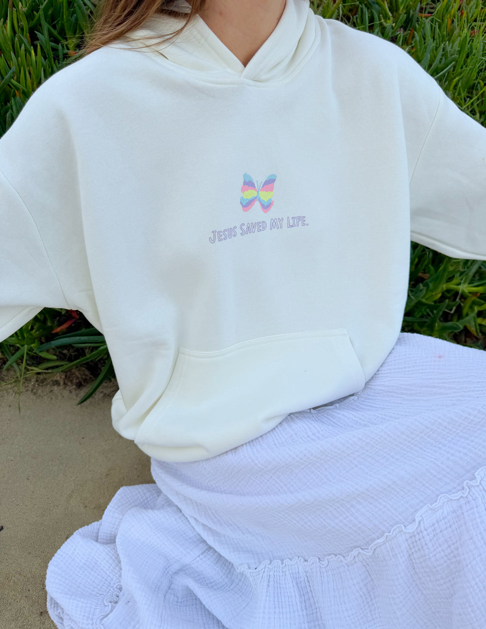 Elevated Faith Jesus Saved My Life Unisex Hoodie - AVBL MRKT (4)