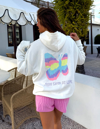 Elevated Faith Jesus Saved My Life Unisex Hoodie - AVBL MRKT (6)