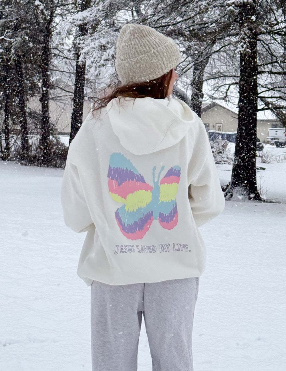 Elevated Faith Jesus Saved My Life Unisex Hoodie - AVBL MRKT (7)