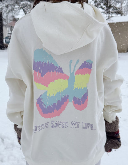 Elevated Faith Jesus Saved My Life Unisex Hoodie - AVBL MRKT (9)
