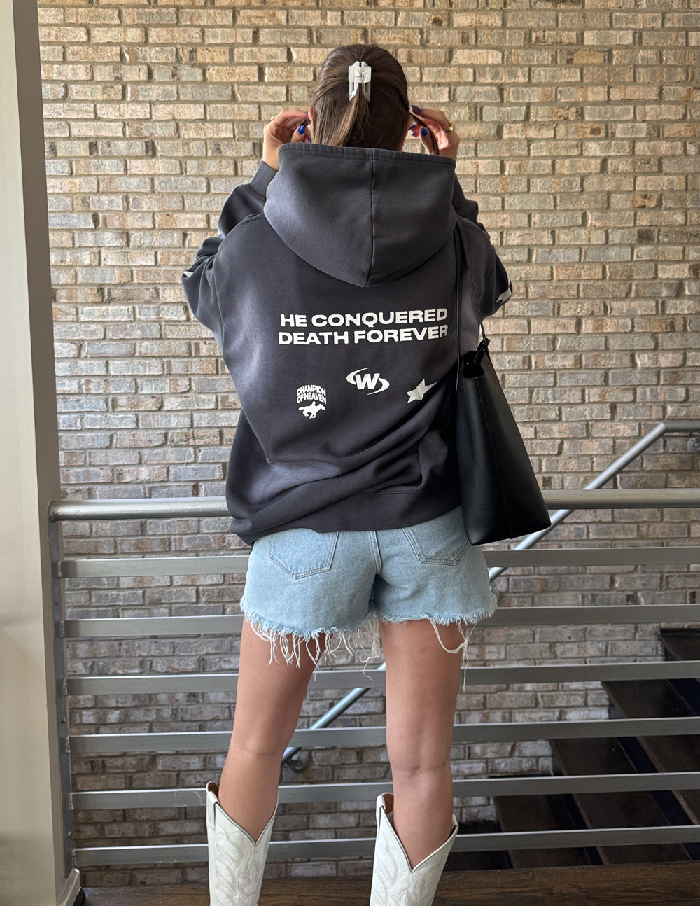 Elevated Faith Jesus Wins Unisex Hoodie - AVBL MRKT (2)