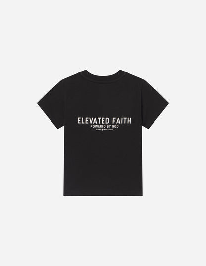 Elevated Faith Kingdom Club Black Kids Tee - AVBL MRKT (1)