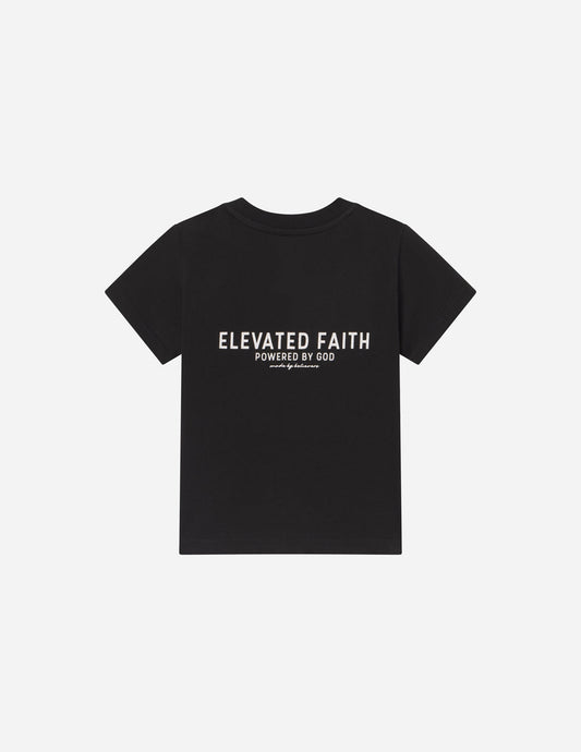 Elevated Faith Kingdom Club Black Kids Tee - AVBL MRKT (1)