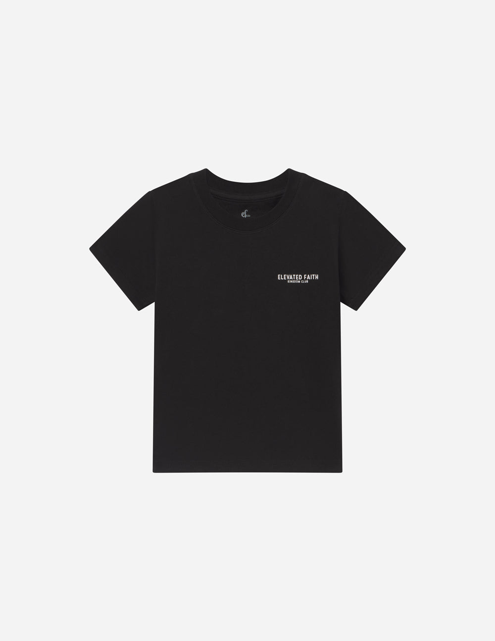 Elevated Faith Kingdom Club Black Kids Tee - AVBL MRKT (2)
