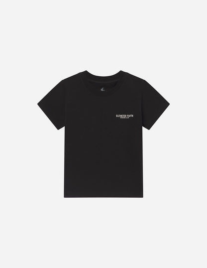 Elevated Faith Kingdom Club Black Kids Tee - AVBL MRKT (2)