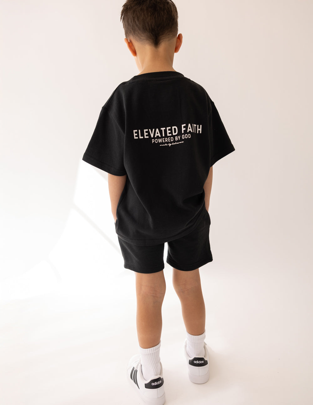 Elevated Faith Kingdom Club Black Kids Tee - AVBL MRKT (4)