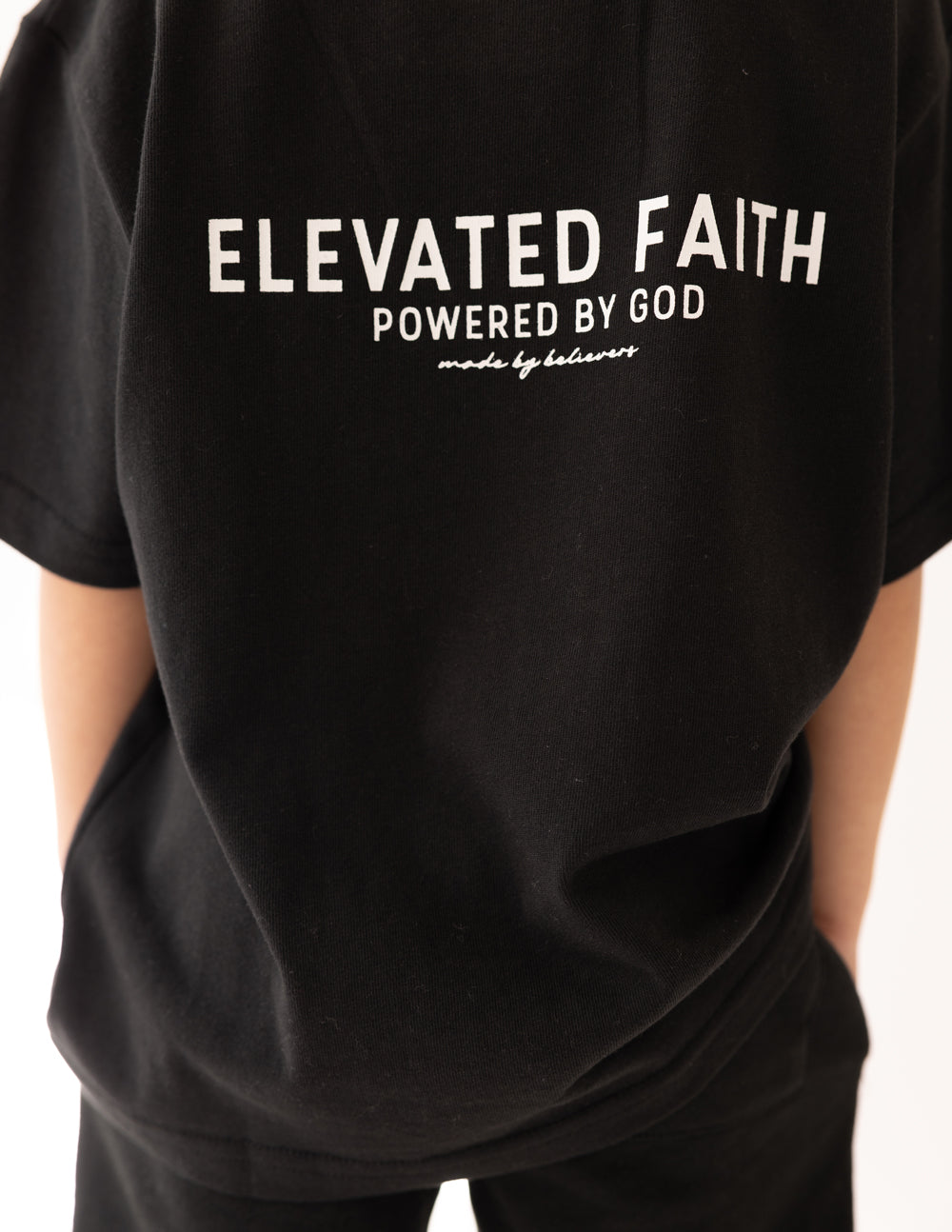 Elevated Faith Kingdom Club Black Kids Tee - AVBL MRKT (5)