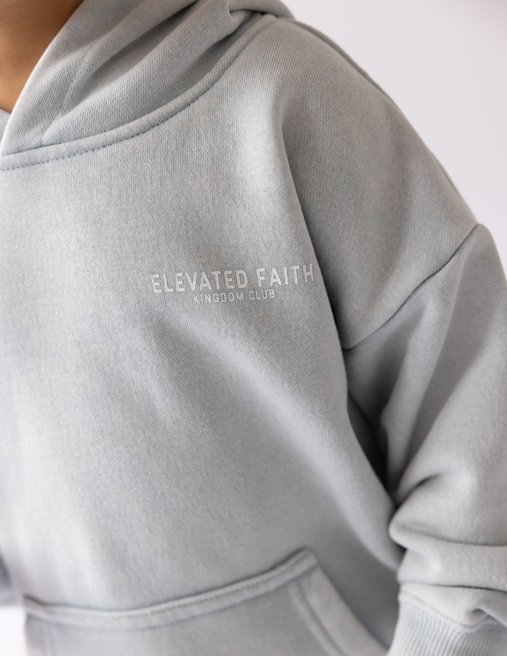 Elevated Faith Kingdom Club Blue Kids Hoodie - AVBL MRKT (6)