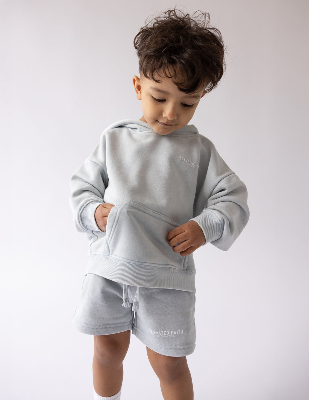 Elevated Faith Kingdom Club Blue Kids Hoodie - AVBL MRKT (8)