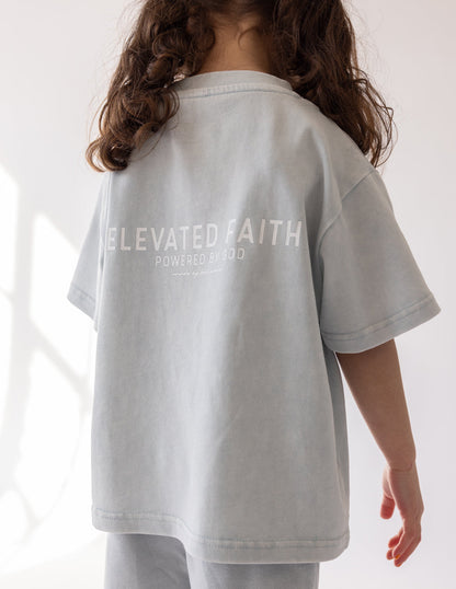 Elevated Faith Kingdom Club Blue Kids Tee - AVBL MRKT (3)