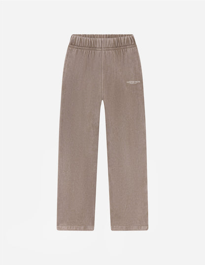 Elevated Faith Kingdom Club Brown Wide Leg Sweatpant - AVBL MRKT (1)
