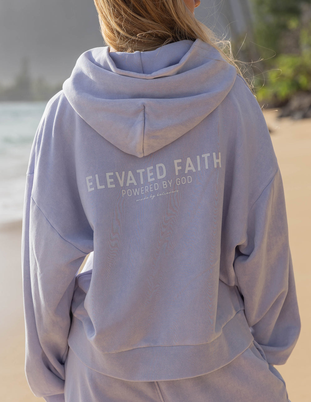 Elevated Faith Kingdom Club Lavender Full-Zip Hoodie - AVBL MRKT (4)
