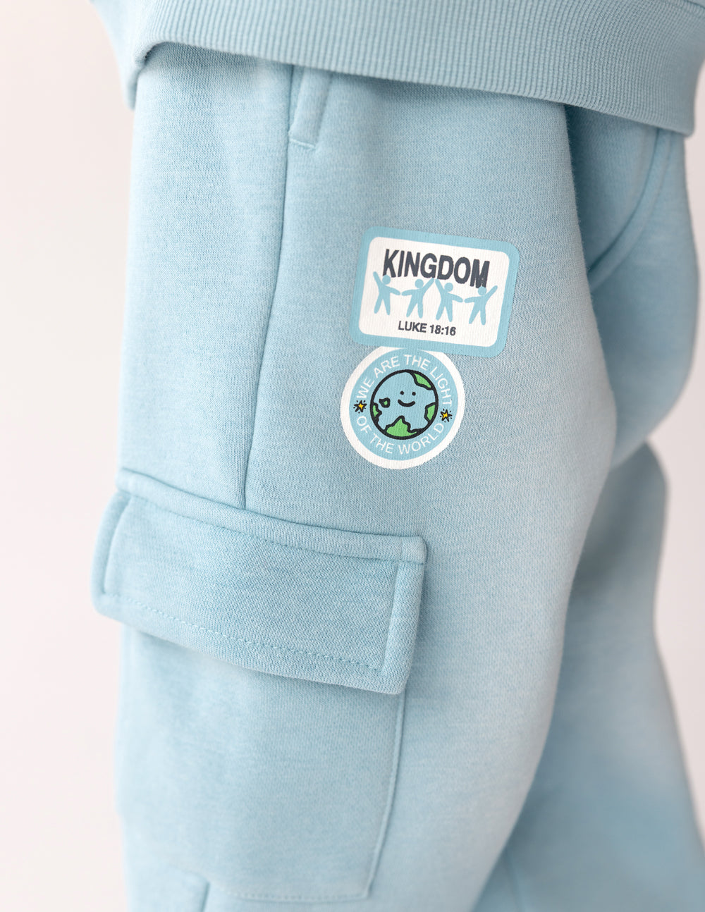 Elevated Faith Kingdom Kids Cargo Sweatpant - AVBL MRKT (3)