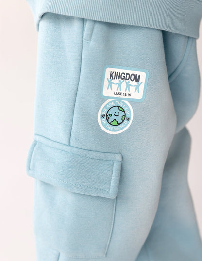 Elevated Faith Kingdom Kids Cargo Sweatpant - AVBL MRKT (3)