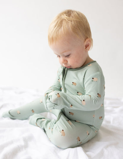 Elevated Faith Lamb Bamboo Convertible Footed Onesie - AVBL MRKT (4)