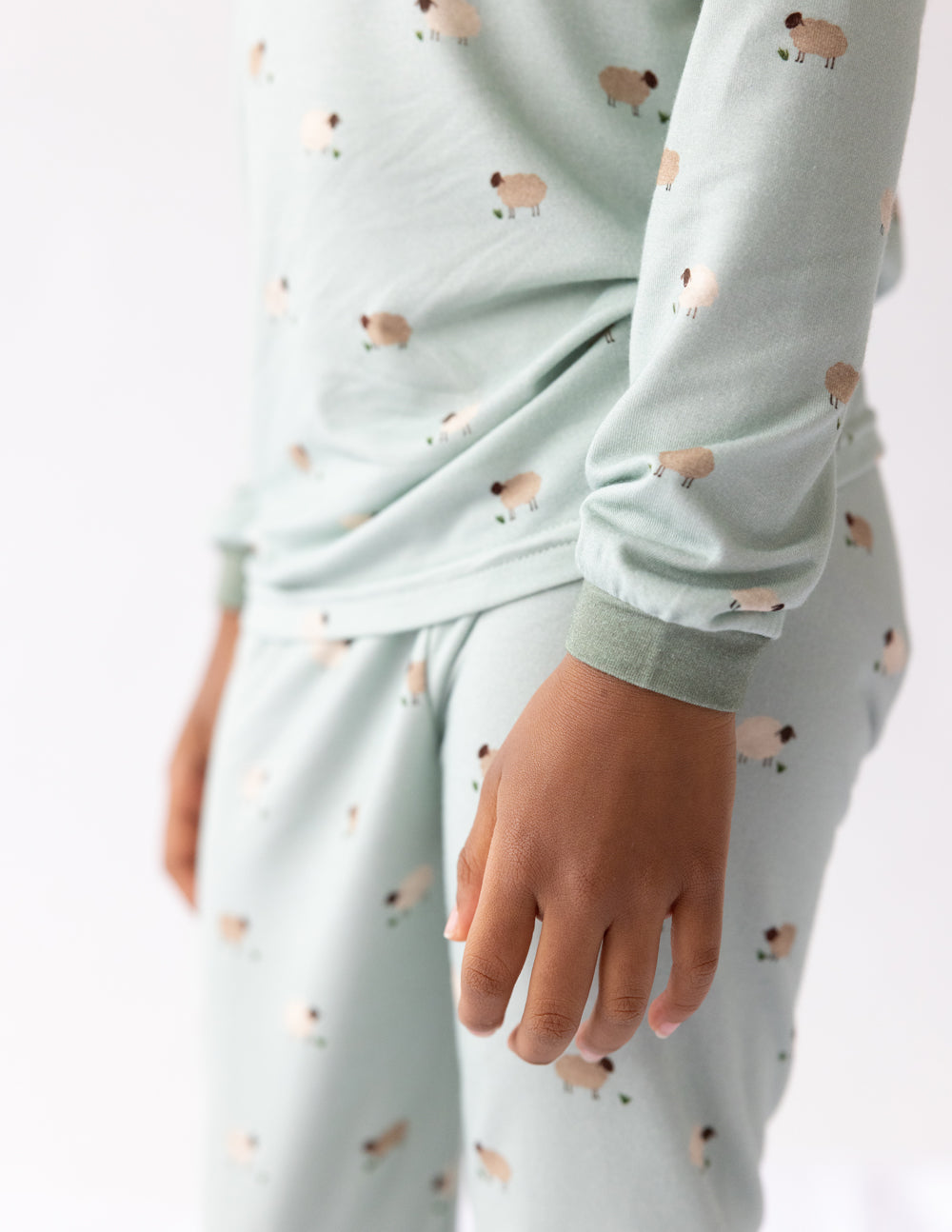 Elevated Faith Lamb Bamboo Kids Pajama Set - AVBL MRKT (3)