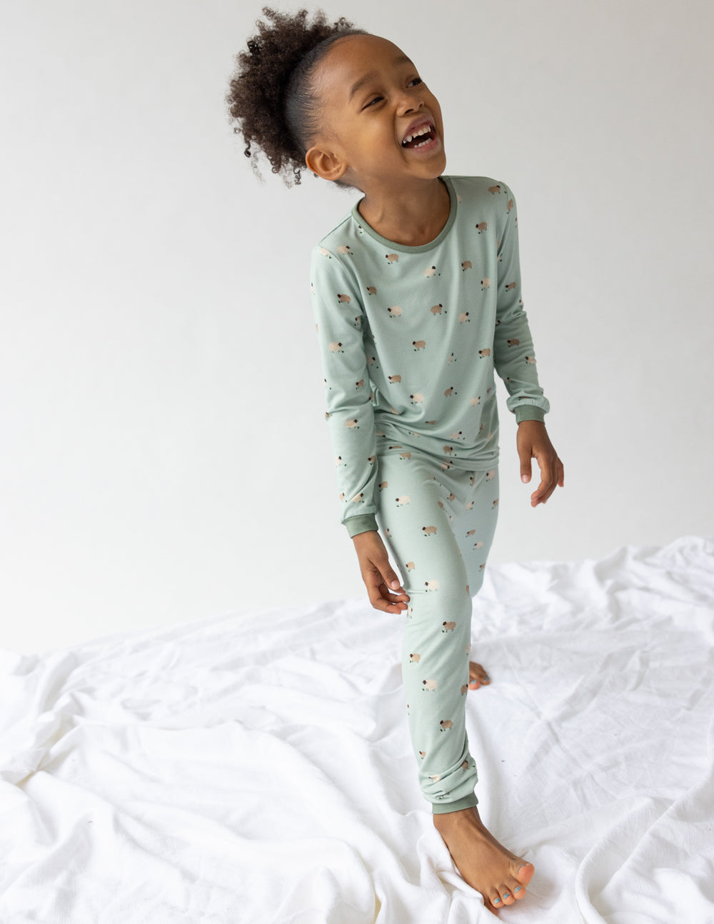 Elevated Faith Lamb Bamboo Kids Pajama Set - AVBL MRKT (4)